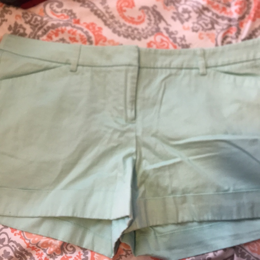 Mossimo teal chino shorts